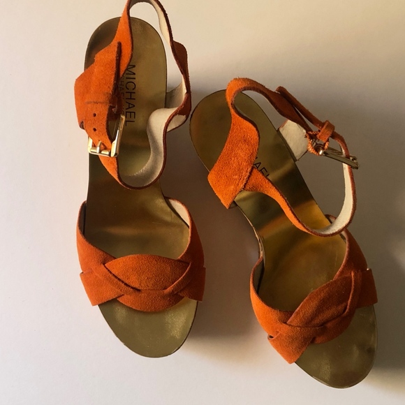 Michael Kors Open Toe Wedges - Picture 6 of 8